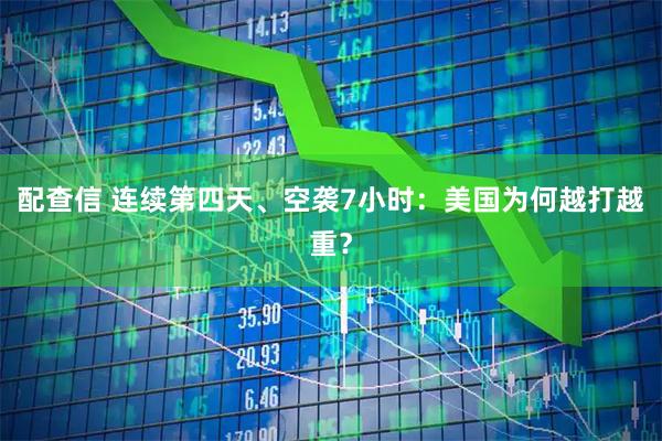 配查信 连续第四天、空袭7小时：美国为何越打越重？